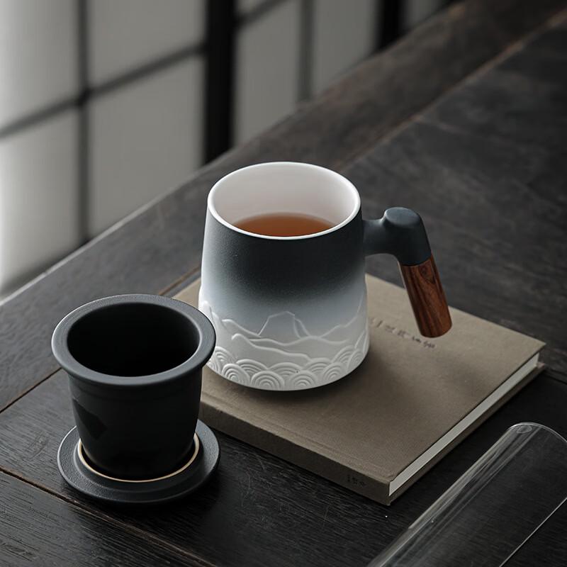 OLOEY Ceramic Mug with Lid