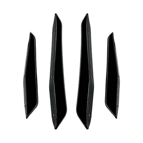 Set of 4 Front Side Air Deflectors & Fog Light Skirt Trims for BMW 2 Series M2 G87