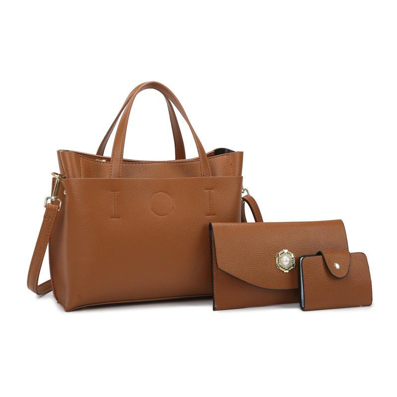 Handbag Women's New Multi-piece Set Large Capacity Shoulder Bag Fashion Crossbody Child and Mother Bag