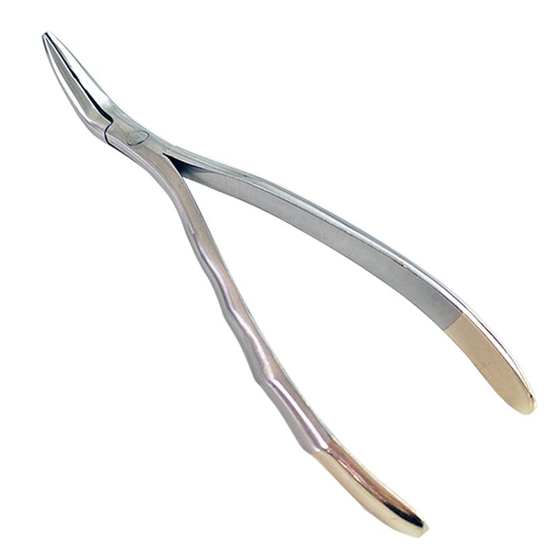 Dental Tooth Root Extraction Forceps Root Fragment Pliers Instrument Dentistry Curved Maxillary Mandibular Universal Tool