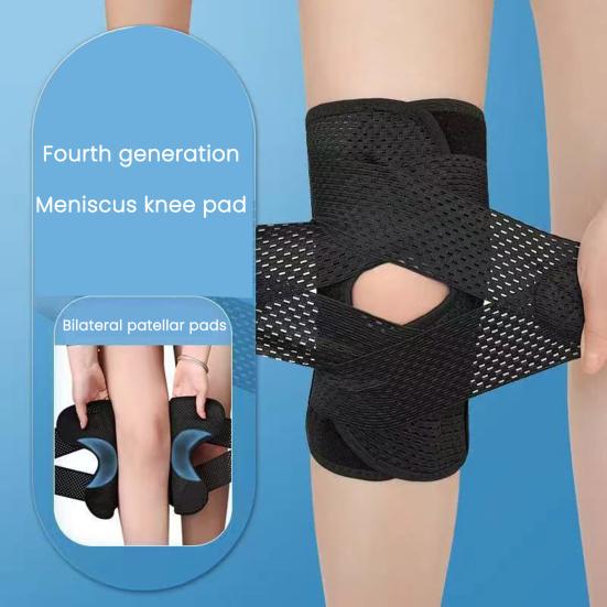 1 Pc Sports Knee Pad for Women Men Adjustable Compression Knee Support Brace for Patellar Tendon Arthritis Pain Meniscus Tear