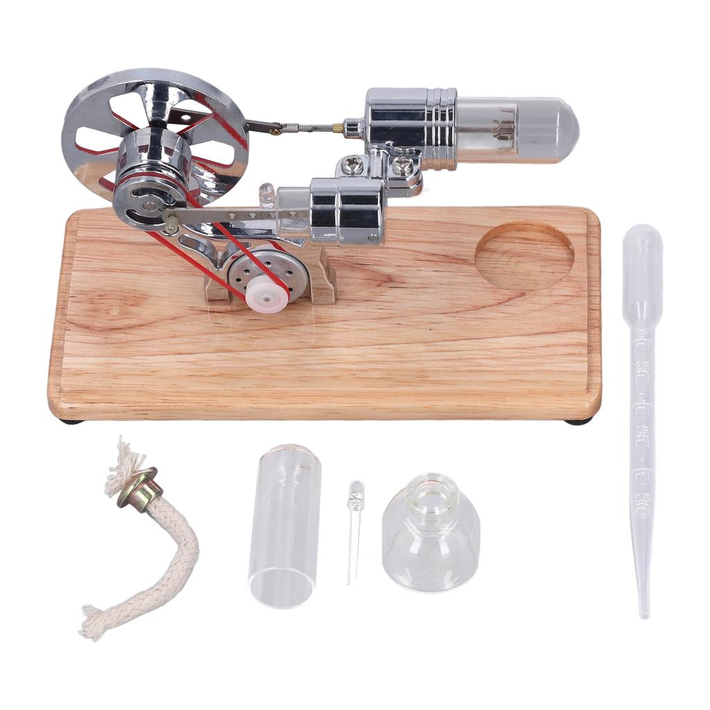 Stirling Engine Motor Model Educational Toy Low Noise Low Pollution Smoother Operation Stirling Scientific Physical