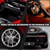 Welly 1/24 Bugatti Chiron Scale Diecast Vehicles High Simulation Model Car Metal Alloy Classic Toy Car For Kids Gift