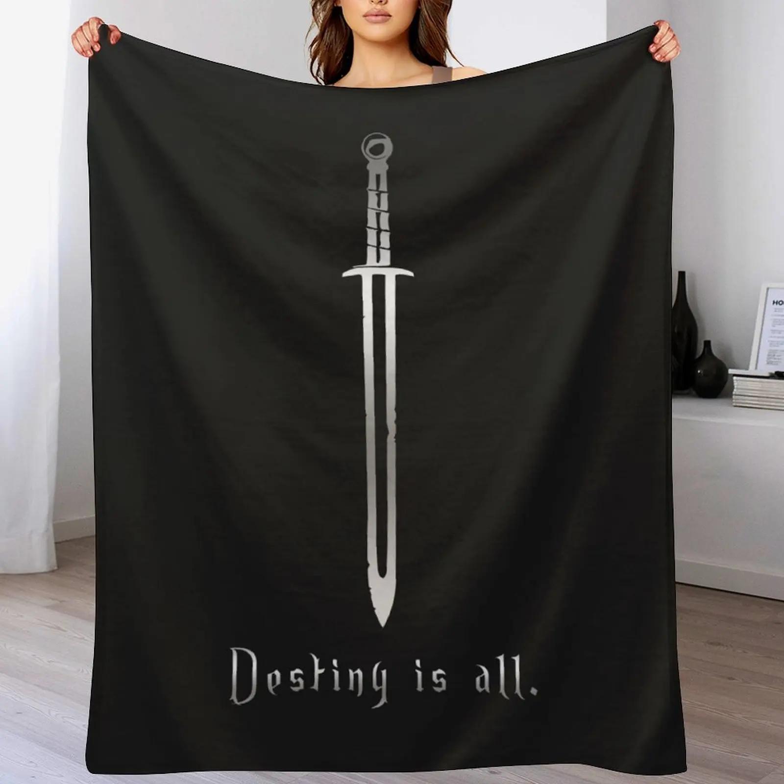 The Last Kingdom Destiny is all Throw Blanket Cozy Throw Blanket for Bed Sofa Chair 102x76cm(40x30in)