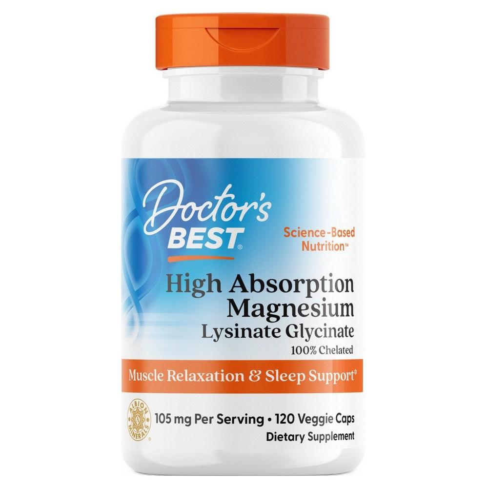 Doctors Hohe Absorption Magnesium Veg-Kapseln 120 Tabletten 1 Stück