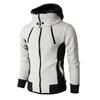 Men's Autumn & Winter Hooded Zipper Sweatshirt: Casual Sports Outdoor Fake Two-Piece Jacket
