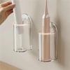 Space Saving Wall Mounted Non Perforated Electric Toothbrush Holder Base Bathroom Accessory