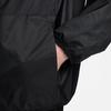 Nike Brasil Team Buchstaben Logo Bestickte Stehkragen Raglan Langarm Fußballjacke Herren Jacke Schwarz FZ8359-010