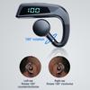 V18 Bluetooth-compatible Earphone Bone Conduction LED Ear Hook Digital Display Business Sports Wireless