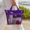 Summer Beach Tote Big Eyes Mesh Bag Sand-proof Waterproof Large Lightweight Travel Bag