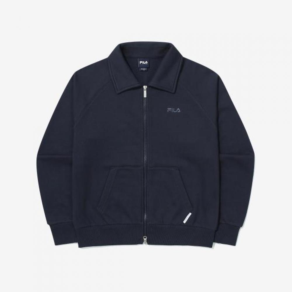 Fila базовая куртка на молнии с воротником Indigo/85