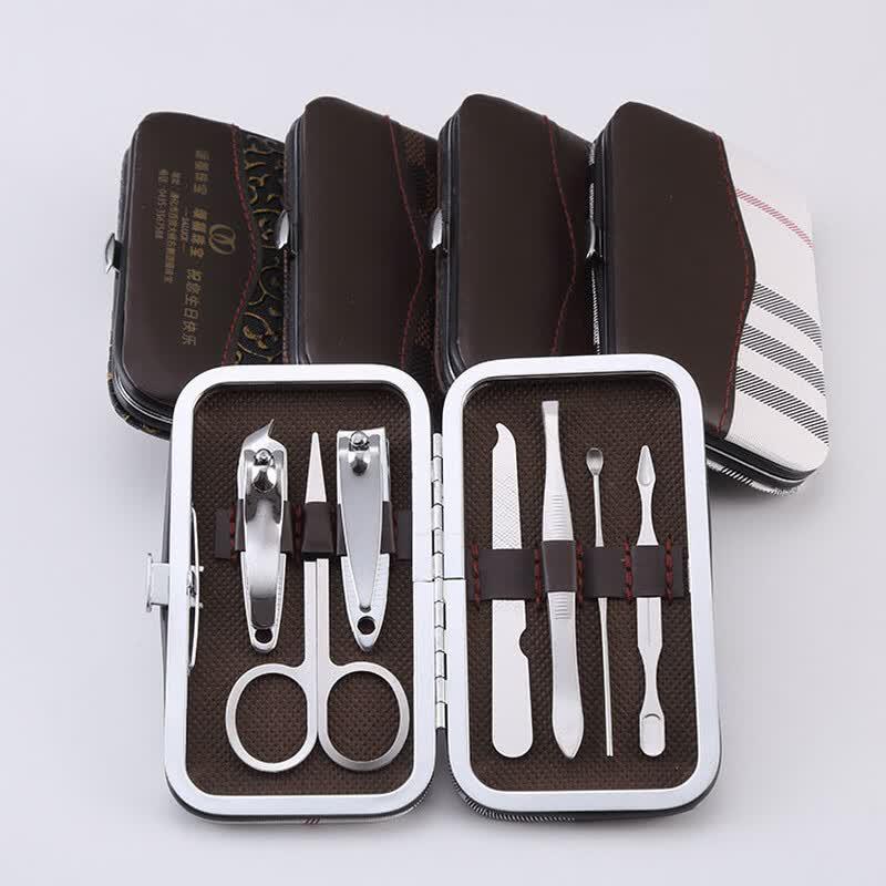 7-piece Manicure Set with Nail Clippers