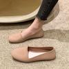 Europäische und amerikanische flachsohlige Einzelschuhe lässige hohle Damen-Flachschuhe vielseitige Schuhe Damenschuhe neue Sommer- und Herbstmodelle