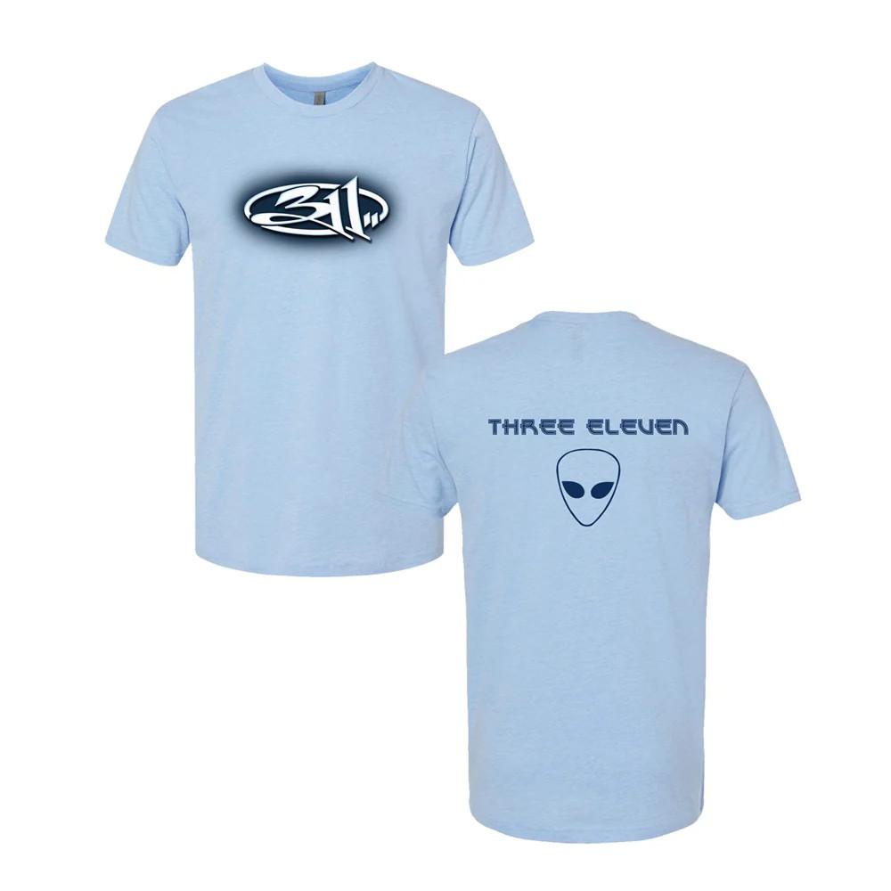 311 Blue Album Three Eleven Alien Cotton Light Blue All Size T Shirt TT636 Unisex T-Shirt S