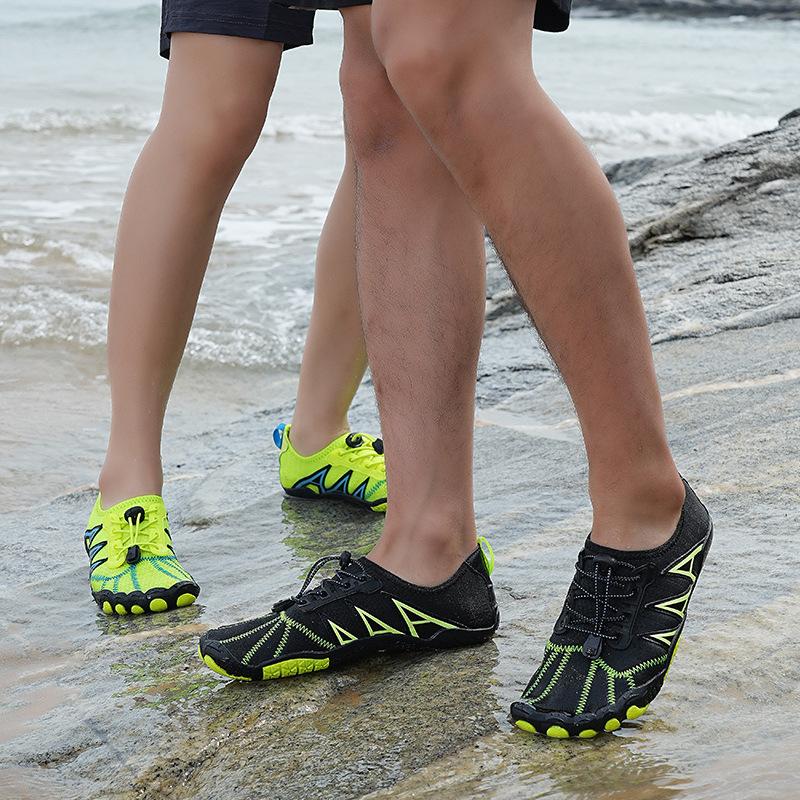 Outdoor New Five-finger Barefoot Shoes Hiking Shoes Surfing Hiking Shoes Rock Climbing Off-road Men's and Women's Wading Shoes