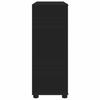 Storage Cabinet Black 80 x 31 x 81 cm Particleboard