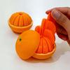 3D-printet Citrus Fidget Legetøj Stressreducer Udvidbar Spiral Kædebold med Glat Bevægelse Realistisk Appelsin Citron Legetøj Fokusforbedrende Gadget