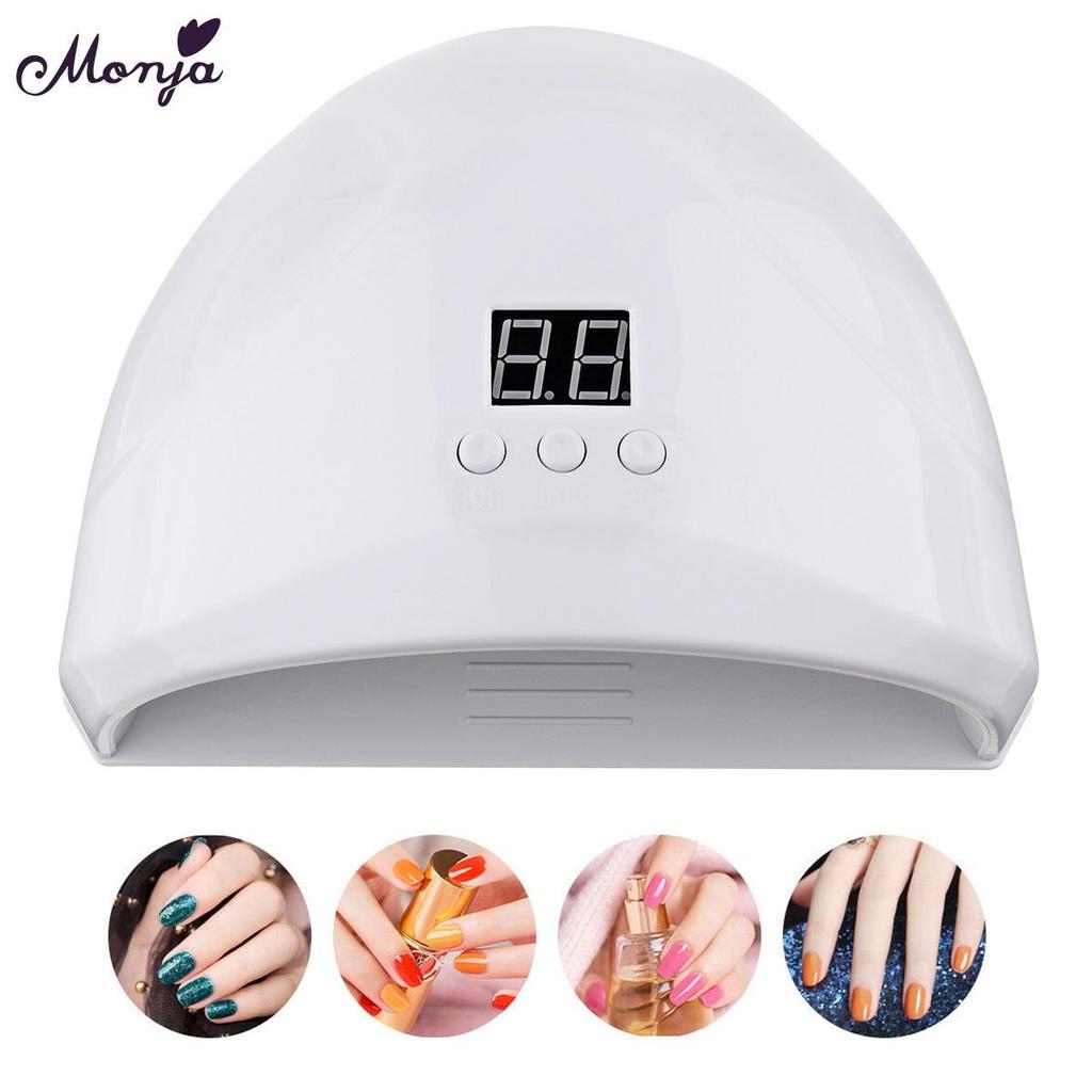 Buy 36W UV LED Nail Lamp With 12 LEDs Nail Dryer Gel Nail Polish Auto ...