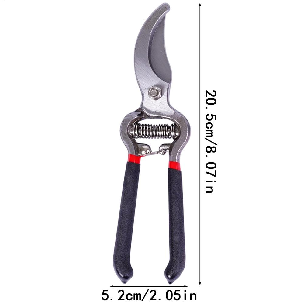 

1PC Stainless Steel Gardening Shears Pruning branches Fruit trees Flowers Household Pruning Tools Garden hand Pruning Shears чорний
