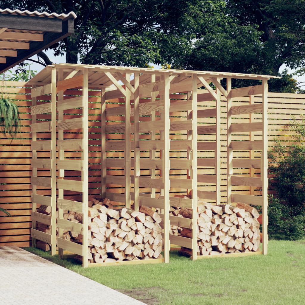 Vidaxl Pergole Ogrodowe Z Daszkiem, 4 Szt., 100X90X200 Cm, Sosnowe