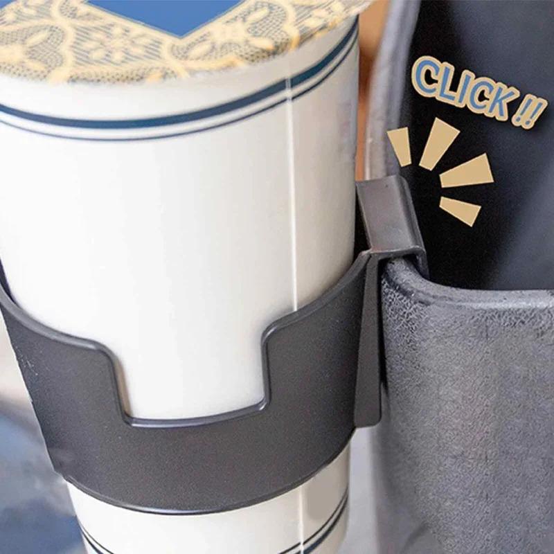 Car Portable Hanging Cup Holder Motorcycle Vehicle Door Drink Holders Hanger Hook Door Drink Container Holder Organizer Tools Ne