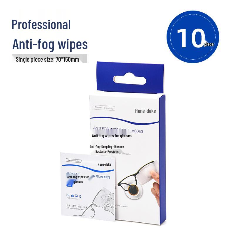 Anti-Fog Disposable Lens and Screen Cleaning Wipes