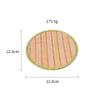 Multiple Sizes Imitation Bamboo Dish Durable Easy to Clean Hot Pot Vegetable Plate Woven Barbecue Plate