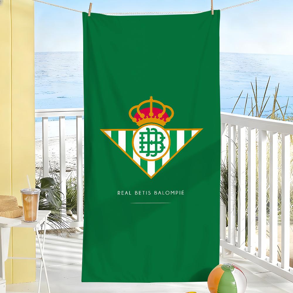 Team R-Real B-Betis ball Towel Drying Bath Towel Applicable To Light Swimming Camping Yoga Beach Out Balompie