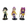 6 Stück/Set Kpop Dämonenjäger Actionfigur Spielzeug Derpys Tiger Rumi Mira Zoey Sussy Figur Puppe für Fans Geschenk