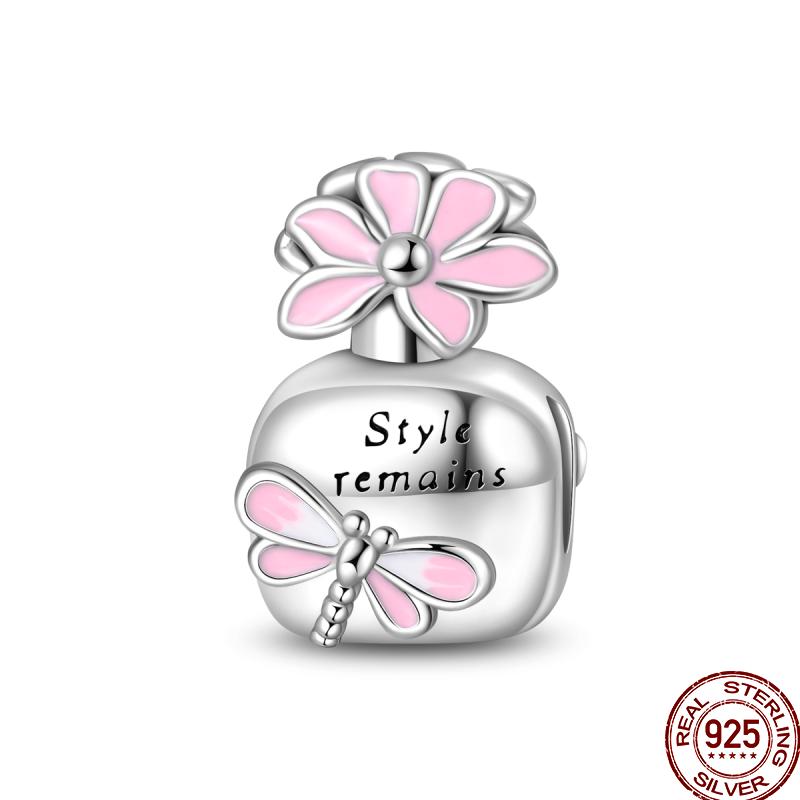 Copper Colorful Beads Youth Multi Series Shiny Inlaid Zircon Pendant Suitable For Pan Original Jewelry Gift