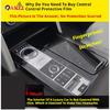 For Voyah FREE 2024 Accessories Car Interior Film Transparent TPU Gear Panel Center Console Anti-scratch Resist Film Refit