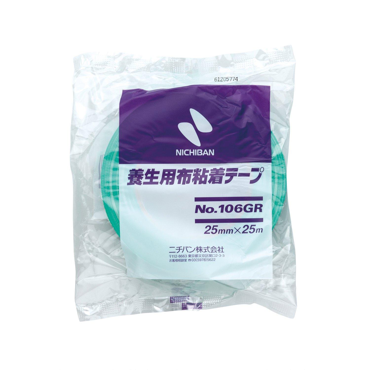 

Nichiban curing cloth tape 60 rolls 25mm x 25m x 60P 106GR-25