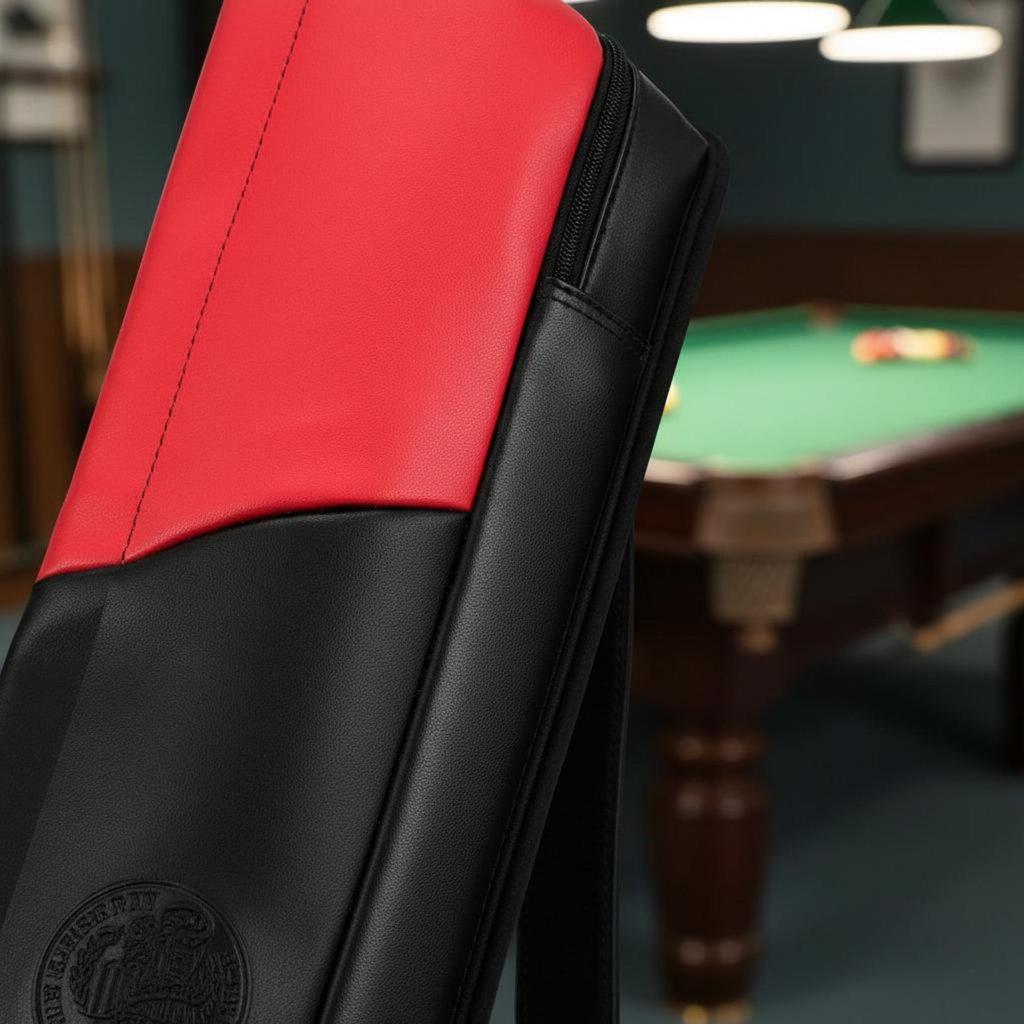 9-Loch Billard Queue Tasche Große Kapazität Mehrere Queues Aufbewahrung Mehrere Taschen