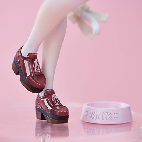 Super Sonico White Cat Ver. [Reissue 24] Non-scale PVC & ABS Painted Finished Figure