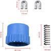 T35 537185801 Trimmer Head Bump Knob Set 537186001 537185902 Compatible with Husqvarna 123L 225L 232L 322L 323L 324LX 325L 325LX 326L 326LX 323RJ