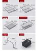 Multi-Functional Carbon Steel Dish & Knife Storage Rack