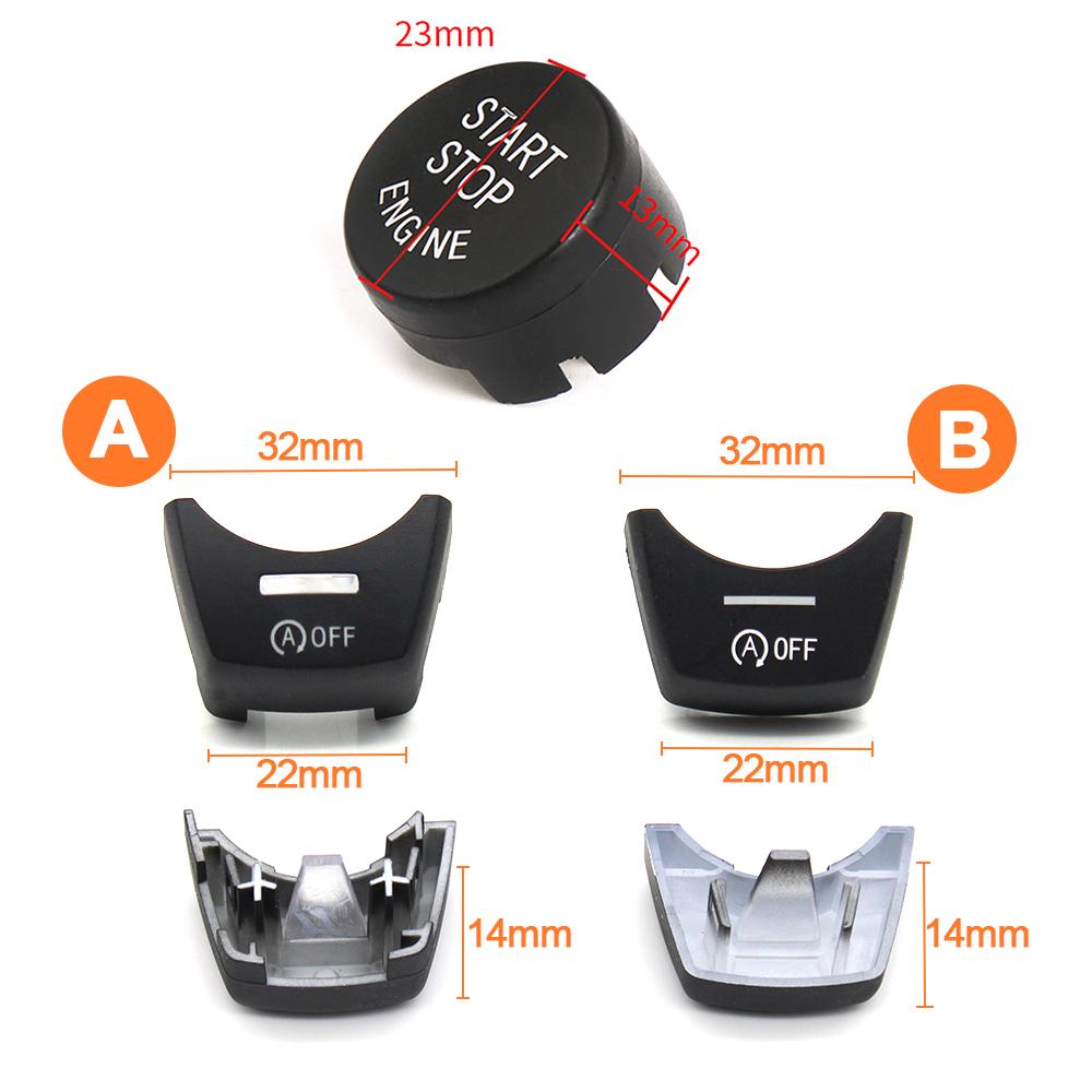 Electronic Engine Ignition Start Stop Switch Cover Automotive OFF Button For BMW 5 6 7 Series F10 F11 F07 F06 F12 F13 F01 F02