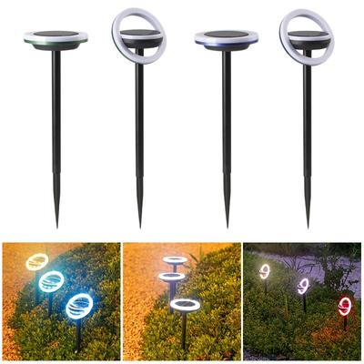 LED 12 Solar Light Outdoor IP65 Waterproof Landscape Solar Powered Wall Lamp for Garden Courtyard Decoration Lawn Light