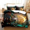 3d Anime Game Deep Rock Galactic Bedding Set Printed Bed Set With Pillowcase Bed Duvet Cover Single Double Queen Super King Size