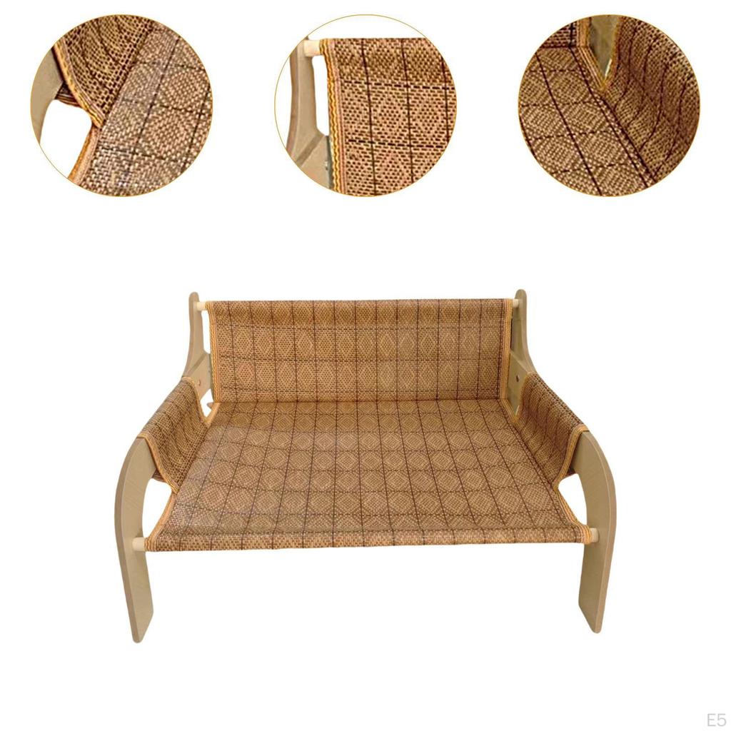 Cat Sofa Bed Kitten Scratching Comfortable Anti Slip Decorative Raised recliner for Small