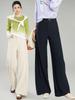 Women's High Waist Wide Leg Banana Pants - Slimming, Drapey, Loose Fit for Spring & Autumn
