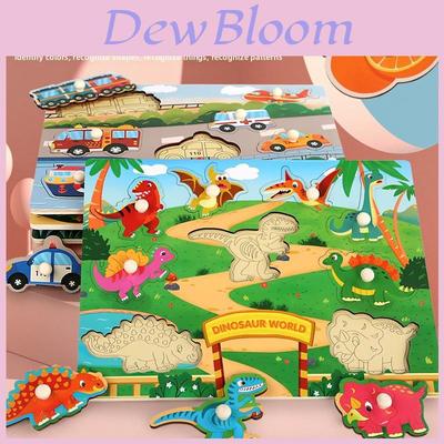 Holz 3D Puzzlebaustein-Set mit DIY-Spaß für Kinder zum Spielen und Lernen