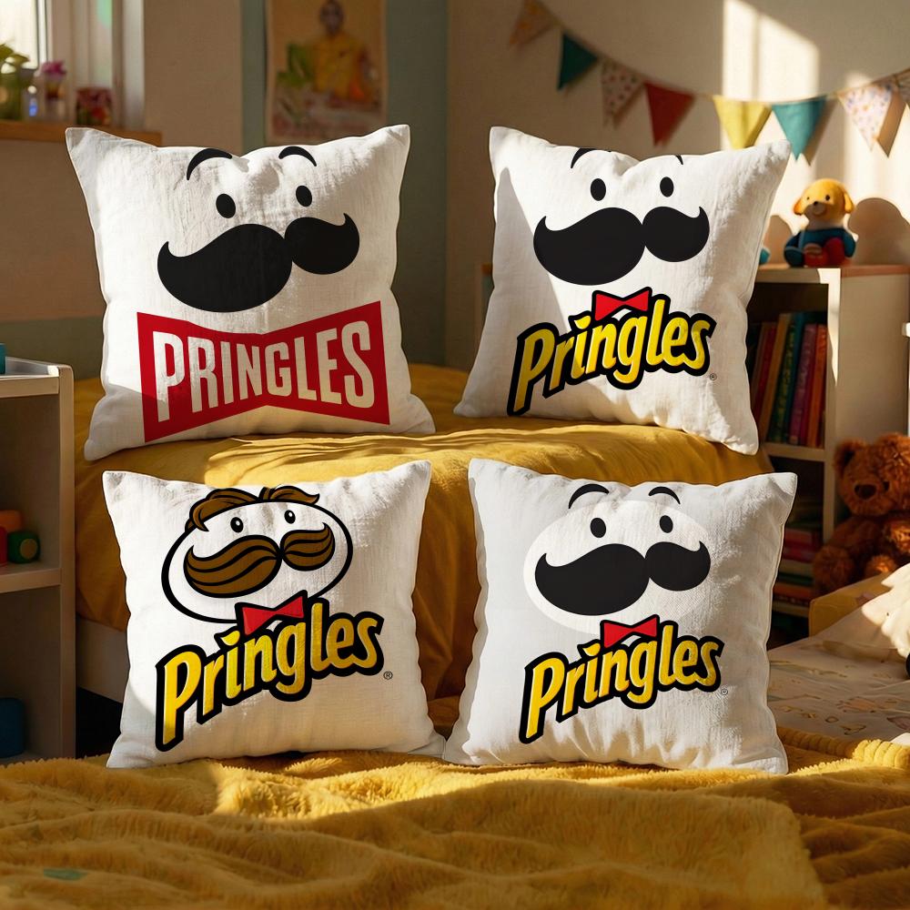 Brand Pringles Cushion Cover Decorative Cushions Covers Cover Sofa x Pillow Piece x x Pillowcase
