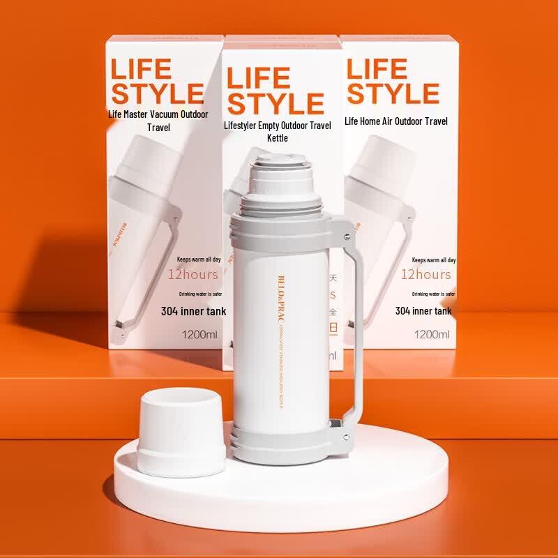 BELO&PRAC Portable Insulated Travel Flask