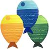 Praying Fish Shaped Wishing Cute Paper Lanterns Candle Light Decoration Party Supplies