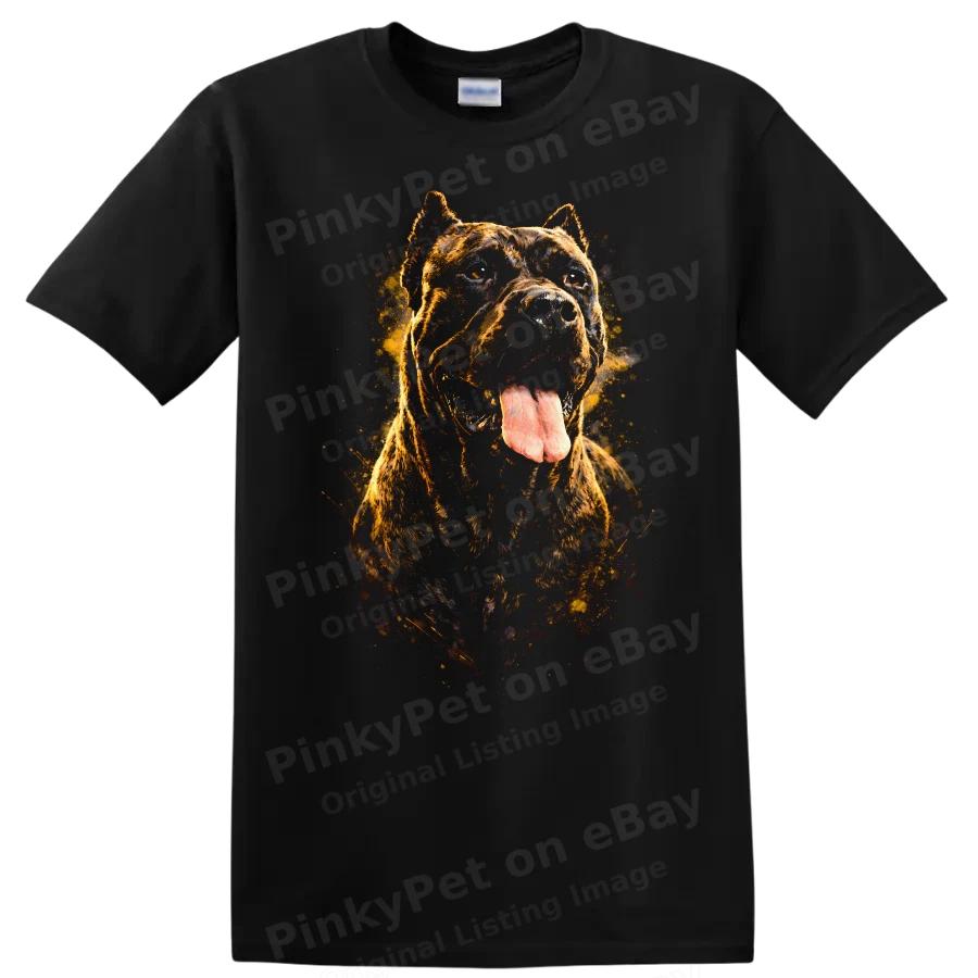 Dog Breed T Shirt Fierce Dog Face Design Cool Graphic Tee Apparel