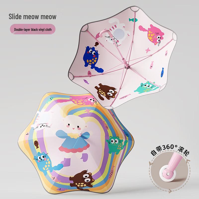 Двухслойный безопасный зонт для детей Кермит QLQ