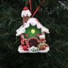 Christmas Small House Pendant Creative Xmas Tree Decorantions Hanging Ornament New Year Gift Home Decor