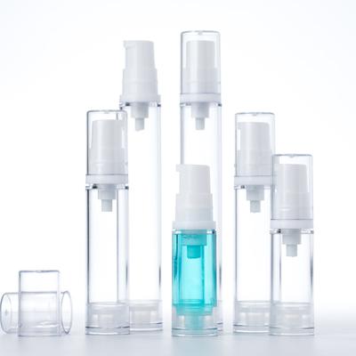 5 ml 10 ml 15 ml Podróżny podbutelkowy AS Spray próżniowy Lotion Krem pod oczy Butelka uzupełniająca Pusta przenośna butelka z pompką bezpowietrzną Fiolki z płynem
