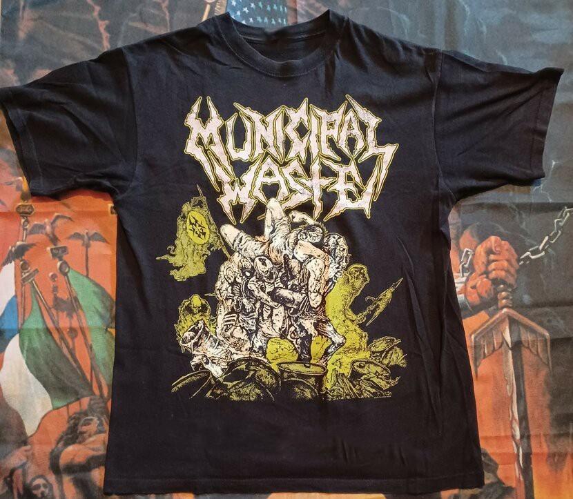 

Municipal Waste Black Cotton All size S5XL Shirt MI378 Unisex T-Shirt XXL
